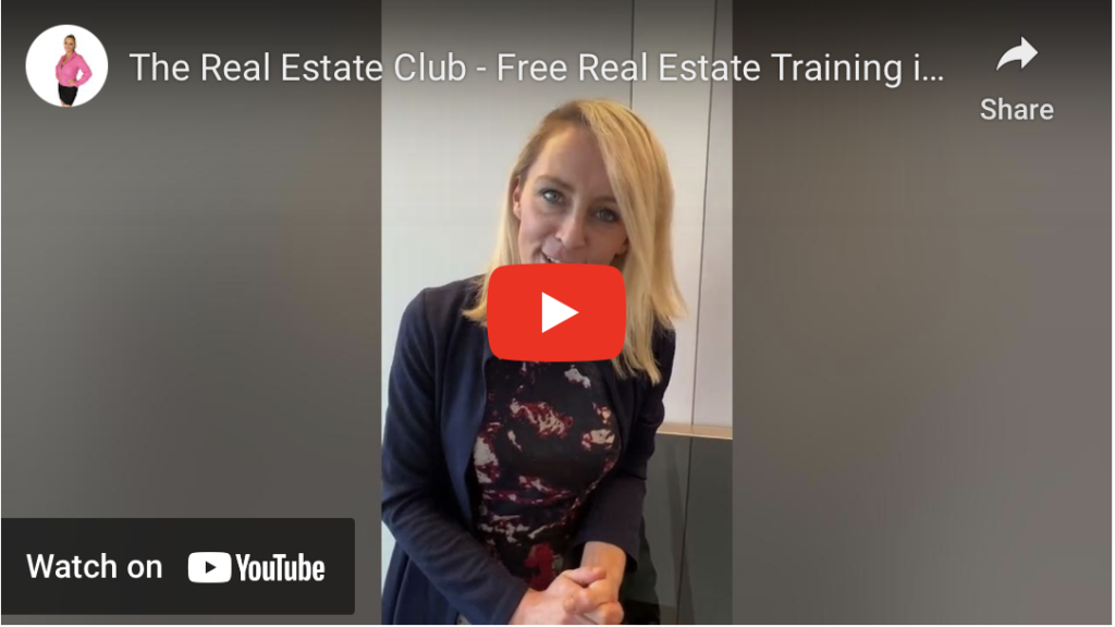 Emily Morgan discusses why the real estate club is the best real estate training for real estate agents.
