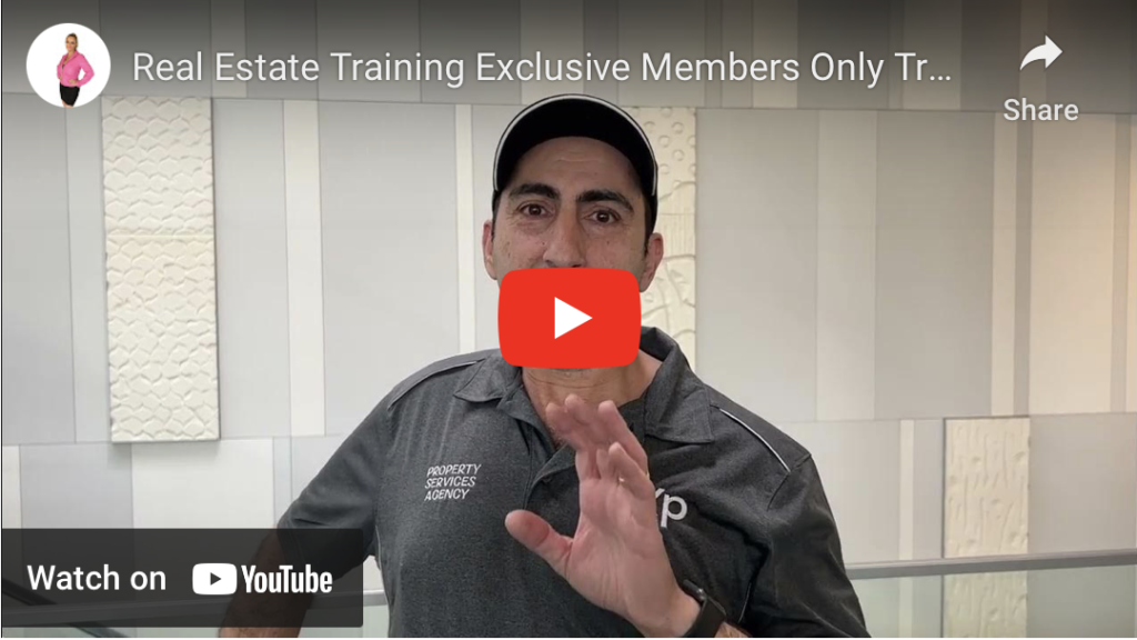 Why should you join the real estate club? Free real estate training.